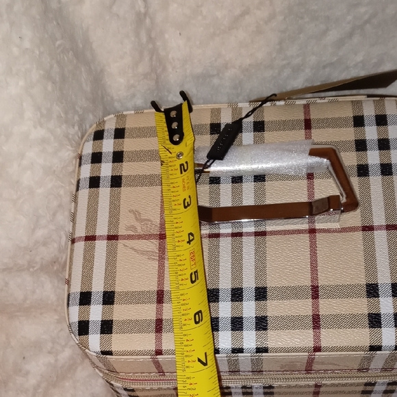 Burberry Beige and Black Checkered Bag Duo - Picture 14 of 17